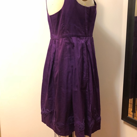 Fun and flirty purple cocktail dress! - Picture 3 of 6
